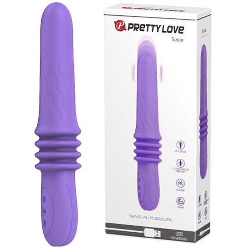  Vibrator Pretty Love Susie, 25.2cm, Ljubičasti Slike