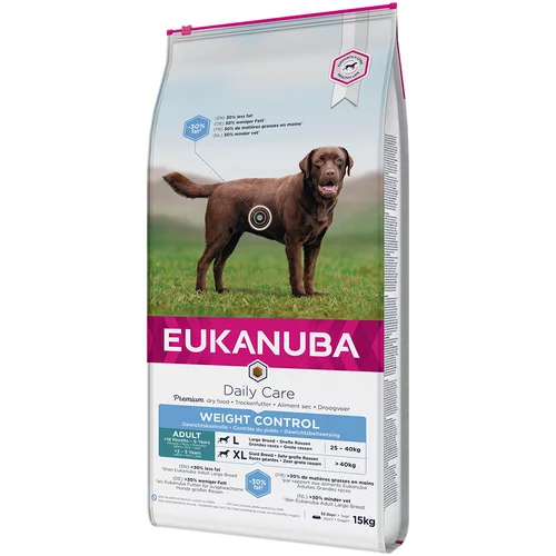 Eukanuba Daily Care Weigth Control Large Adult Dog - 2 x 15 kg