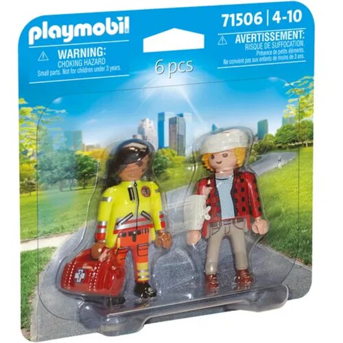 Playmobil 71506 - my Life - Sanitäterin mit Patient - 1 k. Cene