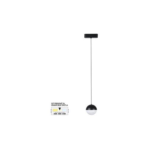  Forma LED magnetna visilica CCT ULTRA SLIM FMS4004-7 BK Cene