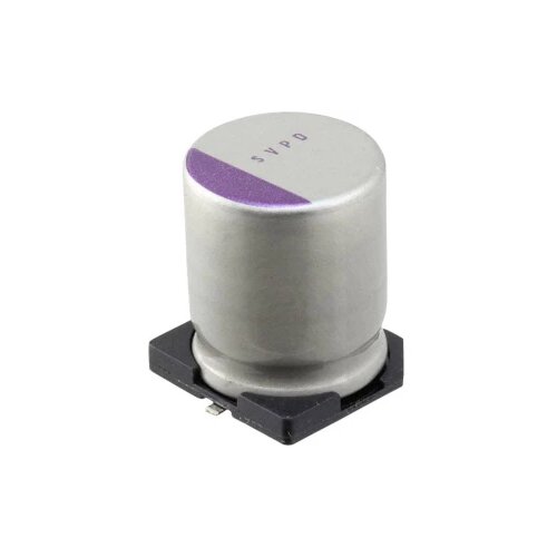Panasonic elektrolitski kondenzator SMD 82 &amp;micro;F 25 V 20 % (&amp;Oslash;) 10 mm 1 St. Slike