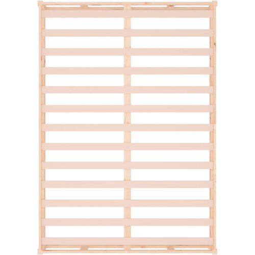  Okvir za krevet 140 x 200 cm od masivnog drva Slike