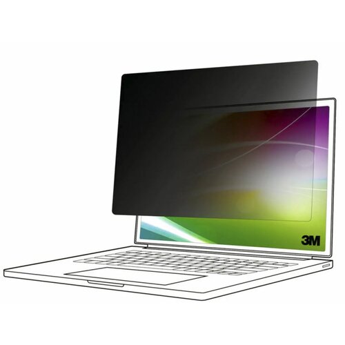 3m BP133W1E Privacy film 16:10 13,3 Brightscreen Fullscr.Lapt. Slike