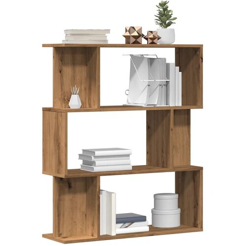vidaXL Knjižna omara artisan hrast 80x24x96 cm inženirski les Cene