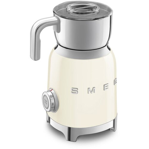 Smeg 50-ih let Retro bež metlica za stepanje mleka, 1,5 l Slike