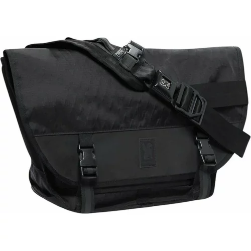 CHROME Mini Metro Messenger Bag Reflective Black Denarnico, naramna torba