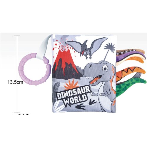 Bbo Mekana knjiga za bebe Dinosaur world, Šarena, 0+ Cene