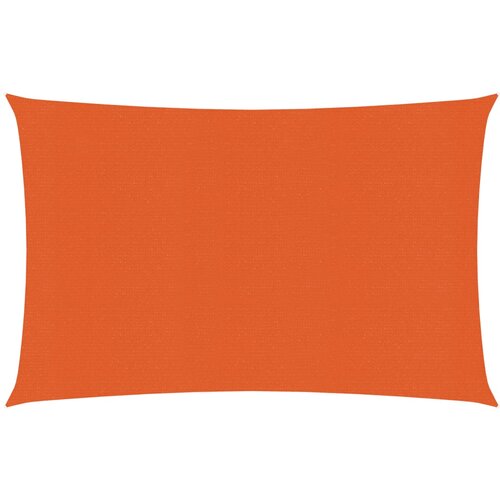 vidaXL Senčno jadro 160 g/m² oranžno 2,5x3,5 m HDPE Cene