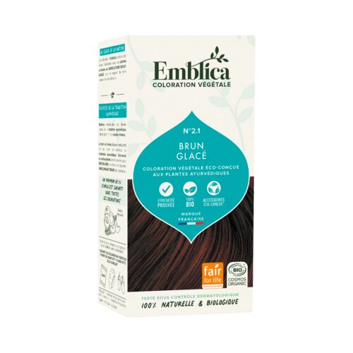  Biljna boja za kosu - Hladna tamno smeđa 2.1 Slike