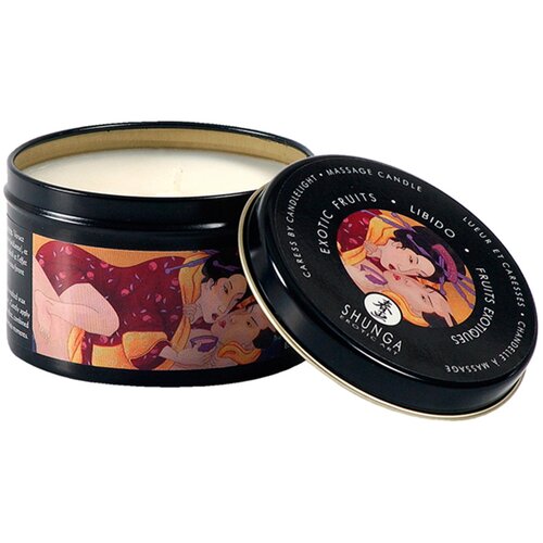 Shunga Masažna sveča Libido &amp; Exotic Fruits, 200 ml Cene