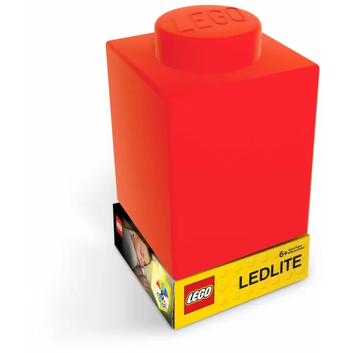 Lego Rdeča silikonska nočna lučka LEGO® Classic Brick