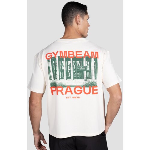 GymBeam Prague T-shirt Cream S Cijene