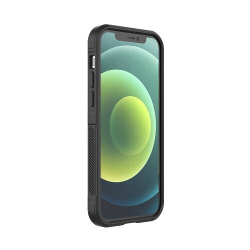 Onasi Wave silikonski ovitek za iPhone 11 - črn Slike