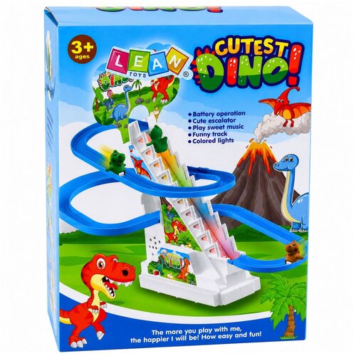  Staza Dinosaur Tobogan Pokretne stepenice Figure Svjetla Zvukovi Slike