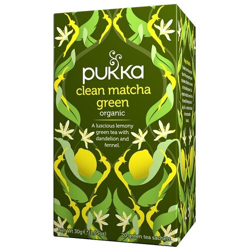 Pukka Čistilni matcha zeleni čaj (20 čajnih vrečk) Cene