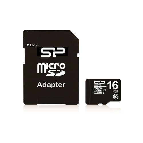 Silicon Power memory card SDHC 16GB SP016GBSTH010V10SP Slike