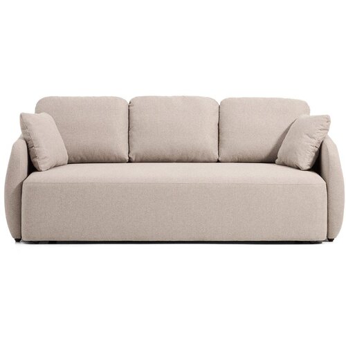 Kave Home Bež raztegljiva sedežna garnitura iz &amp;scaron;enilje 218 cm Laira &amp;ndash; Slike