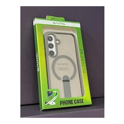 BAVITEL samsung S24/S25 magsafe sa naslonom siva Cene