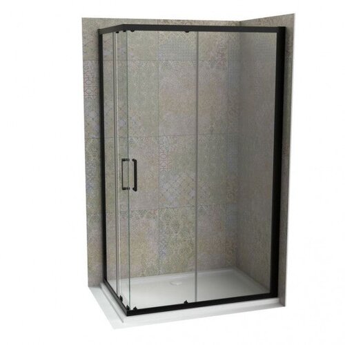 Copen Tu&scaron; kabina ATLAS PRO 150x90cm staklo 6mm mat crna Cene