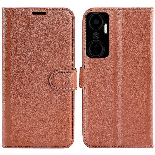 INORCO Za Infinix Hot 20 4G torbica za telefon s preklopnim stojalom proti padcem, usnjena denarnica iz PU usnja, (22034698) Slike
