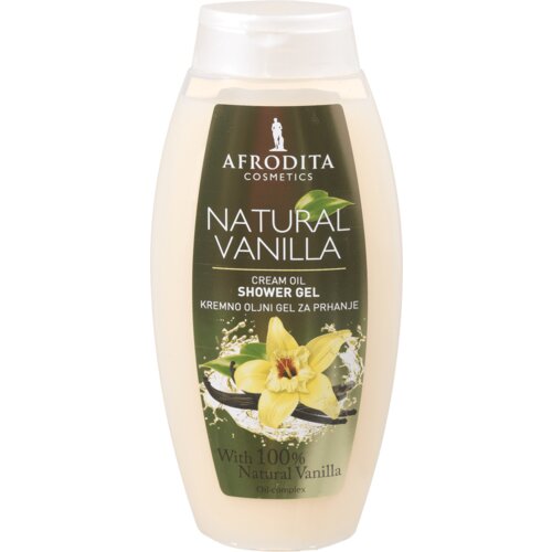 Afrodita Cosmetics natural vanila gel za tuširanje 250ml Cene