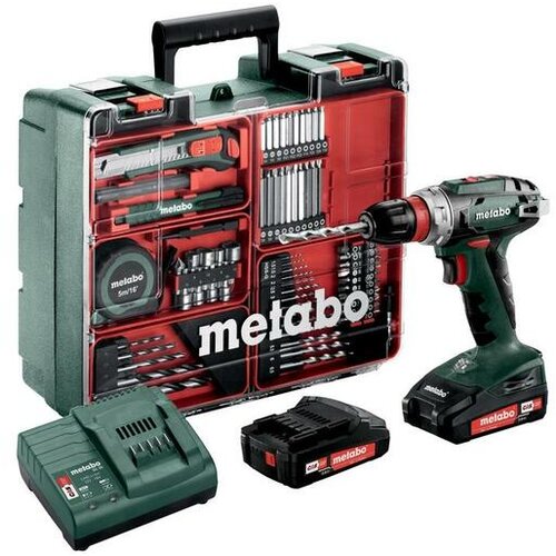 Metabo akumulatorski vrtalni vijačnik s setom pribora BS 18 Quick 602217880 Cene
