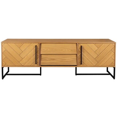 Dutchbone TV omarica v dekorju hrasta 180x60 cm Class - Dutchbone Slike