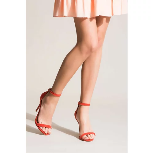 Fox Shoes Orange Women's Heeled Shoes