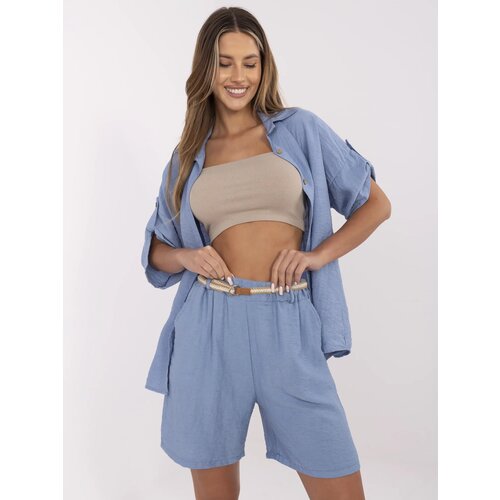 Italy Moda Shorts-MI-SN-6620.72P-blue Cene