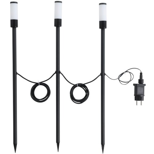 Eglo 902043 - LED RGB spoljna lampa ZANCARO LED/1W/230V IP44 crna + daljinski upravljač Slike