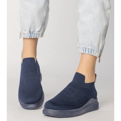 Gemre Navy slip-on sock sneakers Merinsa Cijene