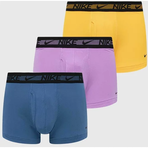 Nike Boksarice 3-pack moški, rumena barva