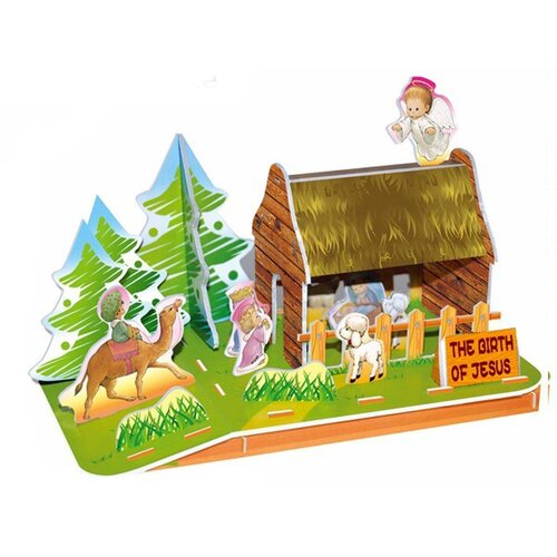  3D Puzzle betlehemska &amp;scaron;talica Slike