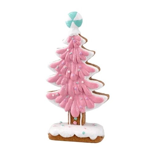 Festa bono 30 novogodi&amp;scaron;nja dekoracija jelka roze 11cm ( 710304 ) Slike