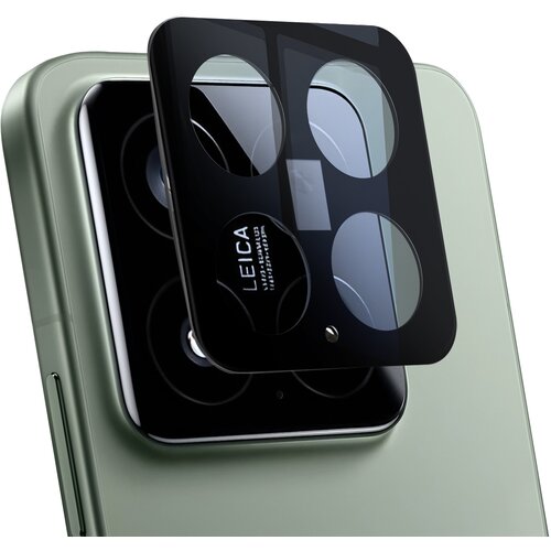 AVIZAR Zaščita za kamero za Xiaomi 15 Kaljeno steklo 9H proti praskam, Črna, (5000017867) Cene