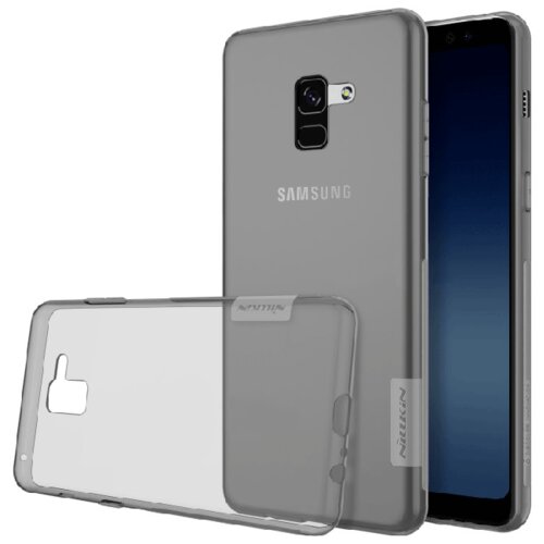 Nillkin Maska za telefon Samsung A730F Galaxy A8 Plus 2018, Silikonska, Siva Cene