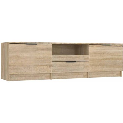  ormarić Sonoma hrast 140x35x40 cm Konstruirano drvo Slike