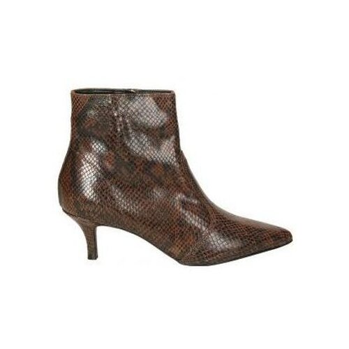 Stilmoda Gležnjarji Botines 9308 moda joven marron Kostanjeva Cene