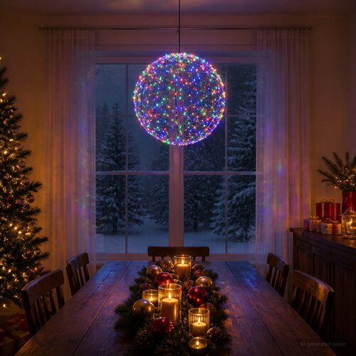  Božićni vrh svjetla 950 LED lampica Vi&amp;scaron;ebojno Slike