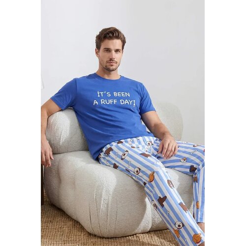 Trendyol mu&amp;scaron;ki set model Tmnss26Pt00004, plava-plava Slike