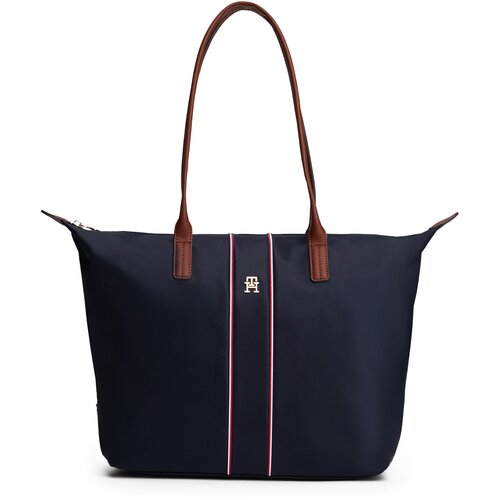Tommy Hilfiger Nakupovalna torba 'POPETTE' mornarska / rjava Cene