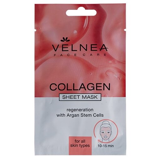 Velnea maska za lice u maramici collagen 21g Cene