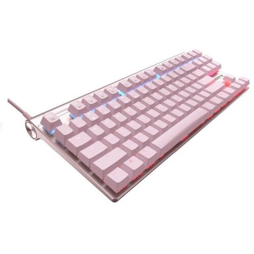 Cherry MX 8.0 svjetleća RGB igraća tipkovnica MX Red USB roza Cijene