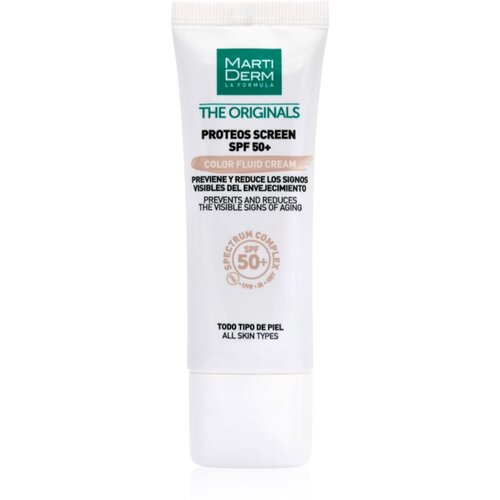 MARTIDERM The Originals Proteos Screen obarvani ultra-lahek fluid SPF 50+ 40 ml Slike