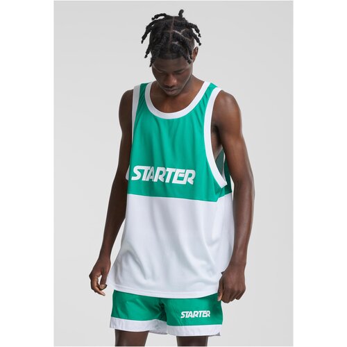 Starter Black Label Men's tank top Split Mesh City green/white Cene