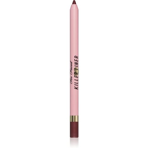 Too Faced Killer Liner 36 Hour Waterproof Gel Eyeliner Pencil vodootporna gel olovka za oči za dugotrajni efekt nijansa Chocolate 1,2 g Slike