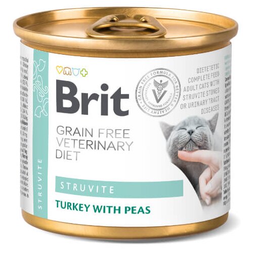 Brit veterinary diet Brit GF Veterinarska dieta za mačke Struvite, 200g 200 g Cene