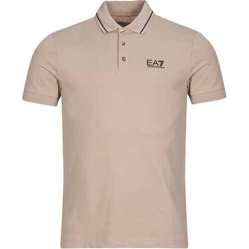 Ea7 Emporio Armani Polo majice kratki rokavi TRAIN CORE ID POLO 8NPF16 Bež Cene