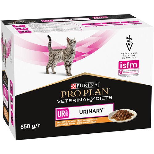Purina Pro Plan Veterinary Diets Feline UR ST/OX - Urinary piščanec - Varčno pakiranje: 20 x 85 g Cene