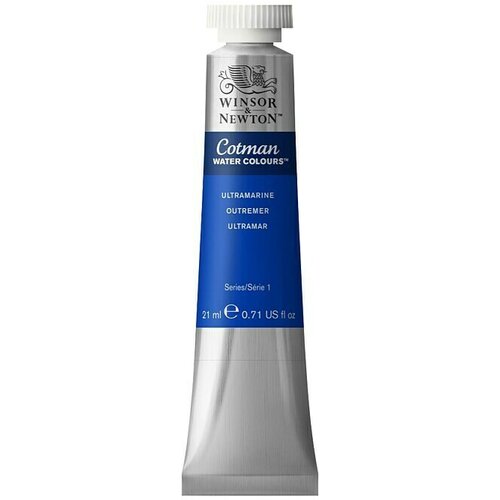 WINSOR &amp;amp; NEWTON Cotman Akvarel boja (Ultramarin plave boje, 21 ml, Tuba) Slike